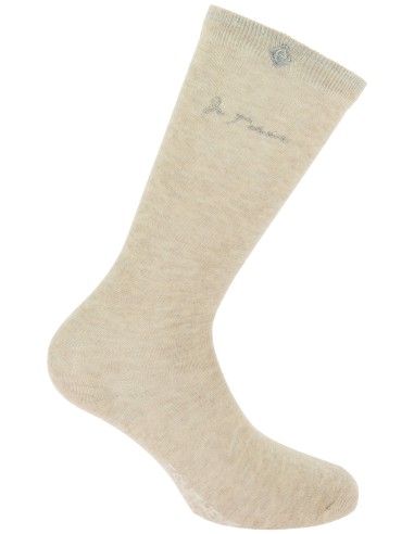 Chaussettes Je t'aime EQUITHÈME - EK-Rose