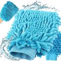 Lot de 10 Gants chenille microfibre adultes