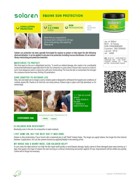 Protección solar ANIMADERM - SOLAREN
