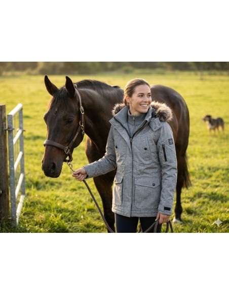 Parka Brody Euro-Star mixta con capucha