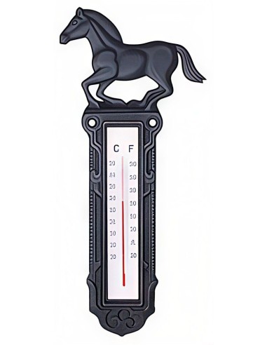 Thermomètre en fer forgé HKM