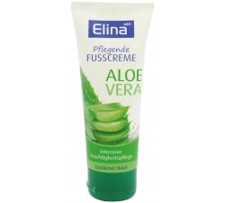 Crema para los pies con aloe vera, 75 ml