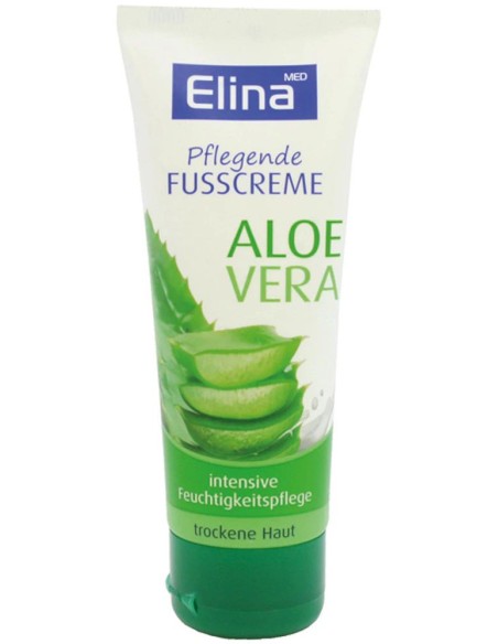 Crème pour les pieds à l'Aloe Vera Crème 75ml