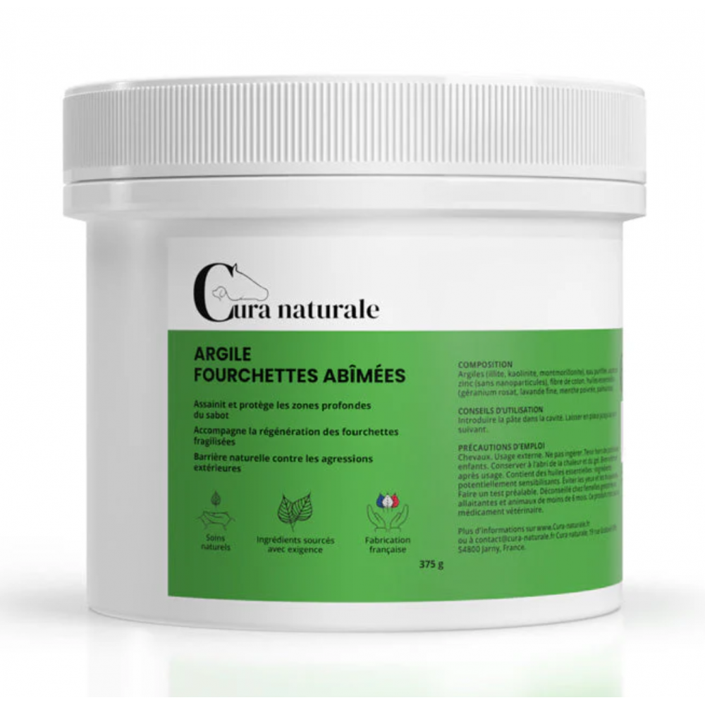Argile fourchettes abîmées Cura Naturale