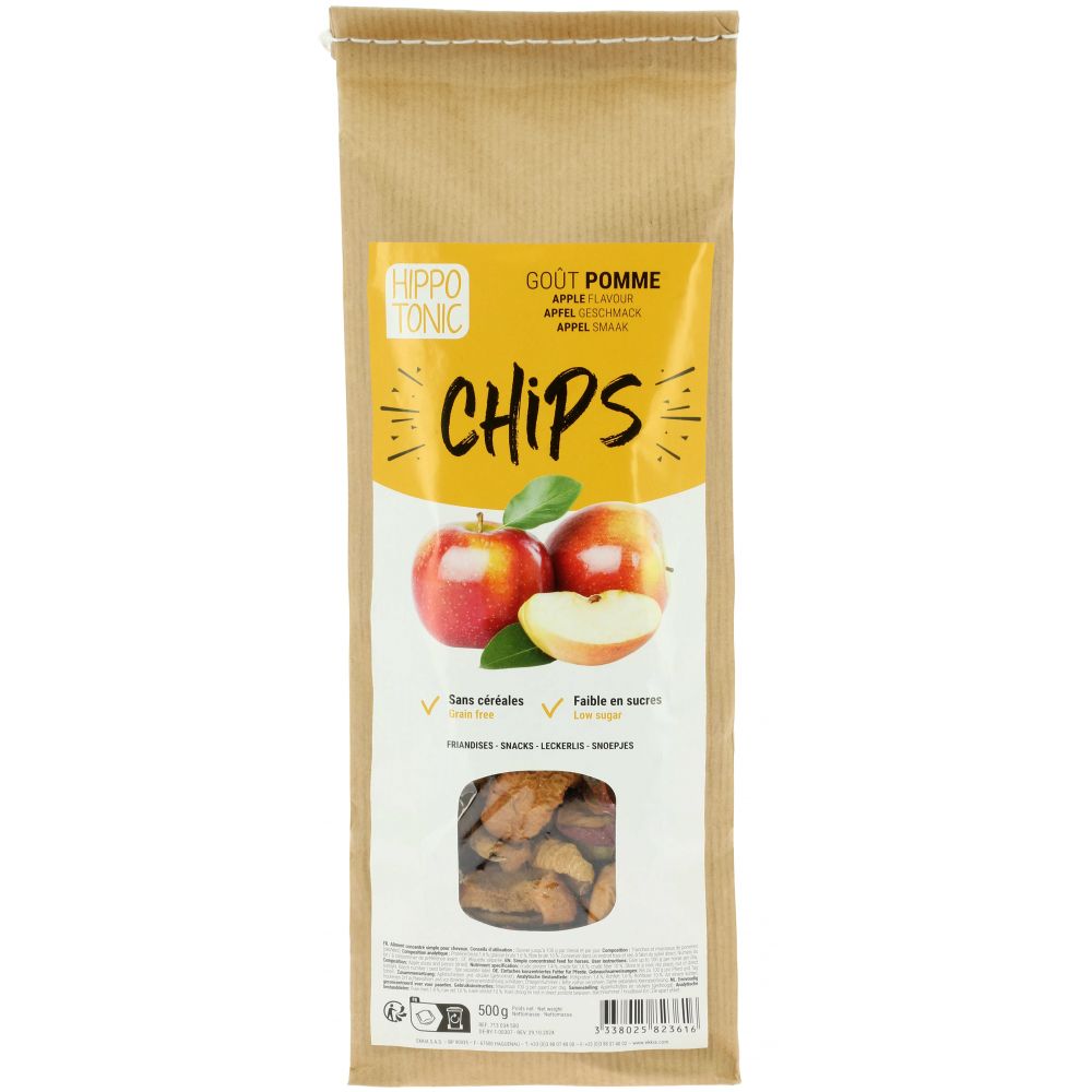 Friandises Chips de pommes HIPPOTONIC