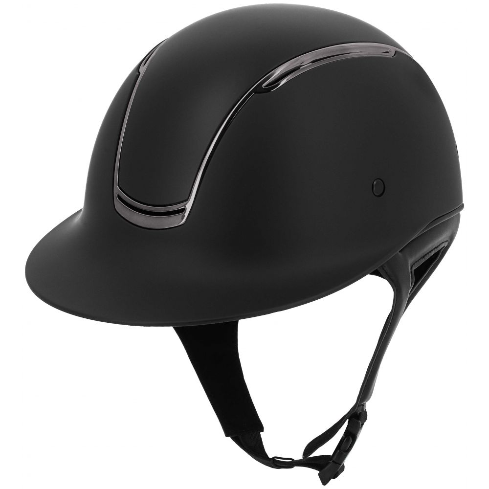 Casco EQUITHÈME - Soazy  - Mate - Cromo negro