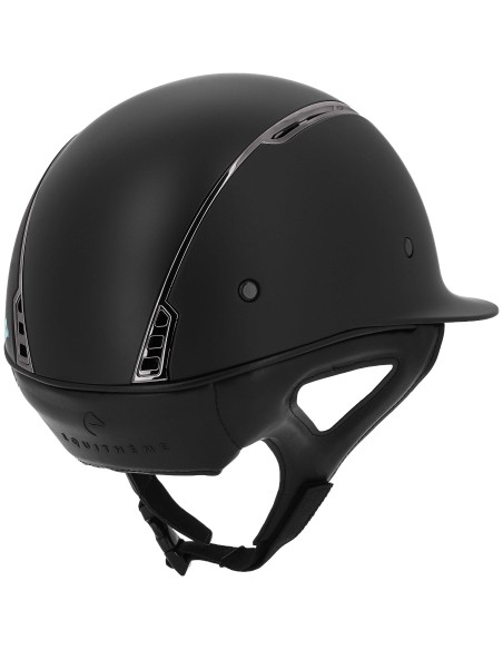 Casque EQUITHÈME Soazy Mat Chrome noir