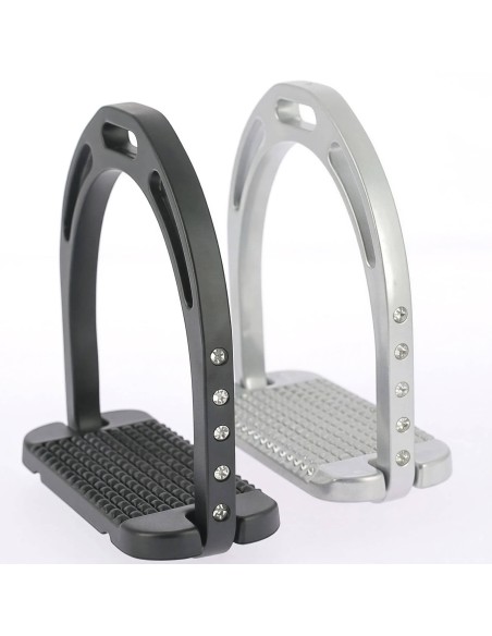 Etriers aluminium strass DMH