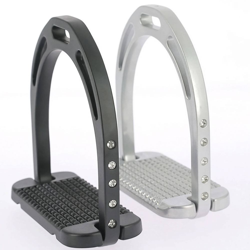 Etriers aluminium strass DMH