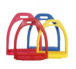 Etriers Composite full couleur enfants et adultes Rouge