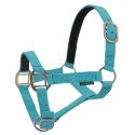 Cabezada de nailon NORTON forrada en cuero
