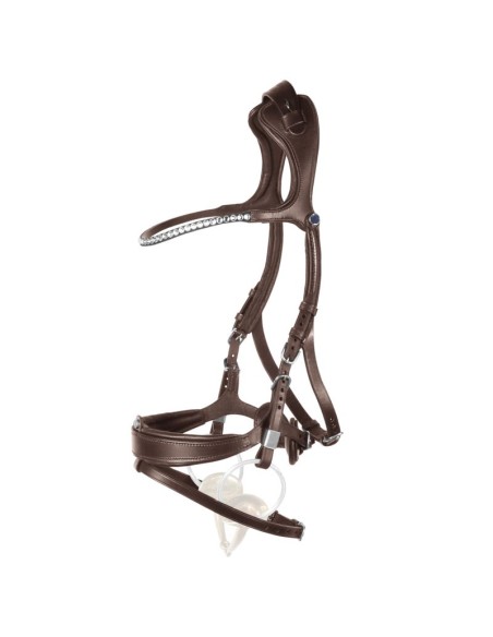 Bridon Freedom II Slide&Lock avec frontal a cristaux Stubben