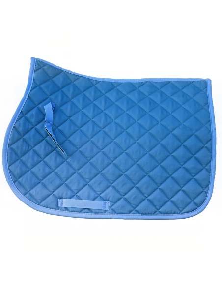 IR Tapis de Selle Carrés serrés mixte Blanc