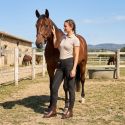 Euro-Star: Pantalones de mujer Lorena con pedrería