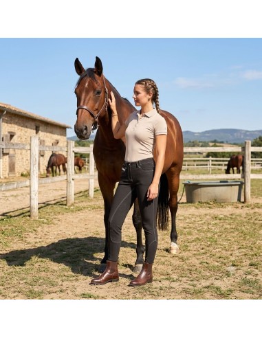 Euro-Star Damenhose „Lorena“ mit Strasssteinen