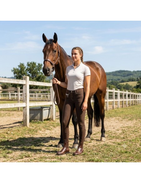 Euro-Star Damenhose „Lorena“ mit Strasssteinen
