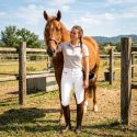 Euro-Star Damenhose „Lorena“ mit Strasssteinen