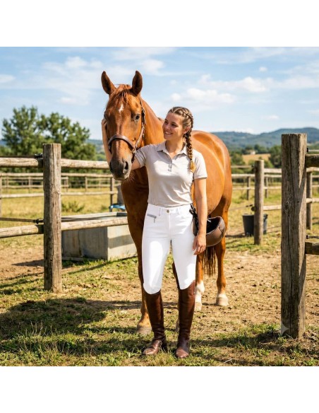 Euro-Star Damenhose „Lorena“ mit Strasssteinen