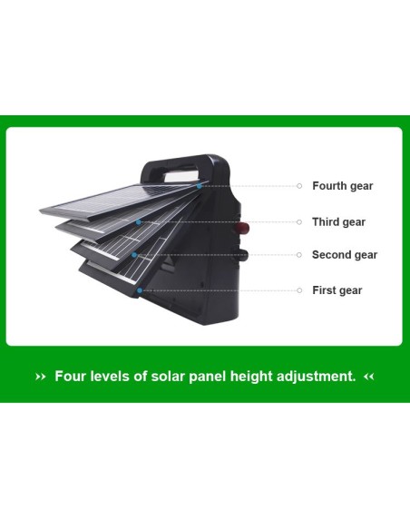 Cercado eléctrico solar 0,5 J HPS Fence