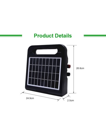 Solar-Elektrozäunungsgerät 0,5 J HPS Fence