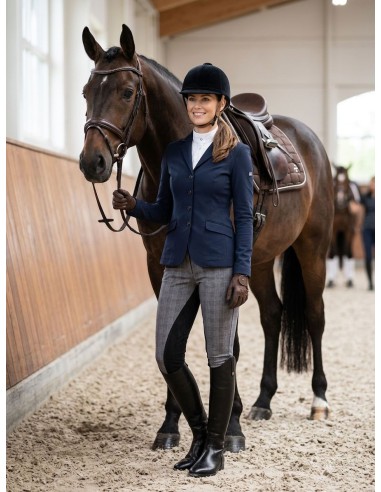 Pantalon femme Laura full check 2 Euro star