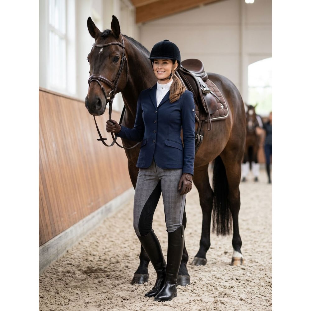 Pantalon femme Laura full check 2 Euro star