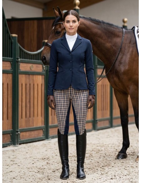 Pantalon femme Laura full check 2 Euro star