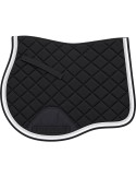 Tapis de selle mixte STARLINE Lami-cell Noir / Blanc