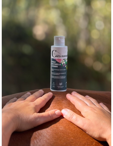 Huile naturelle de massage Jasmin Cura Naturale x The New Design