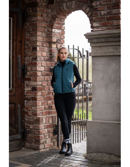 Pantalon softshell Chrysti fond 1/1 en silicone HKM