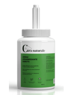 Argile assainissante sabots Cheval Cura Naturale