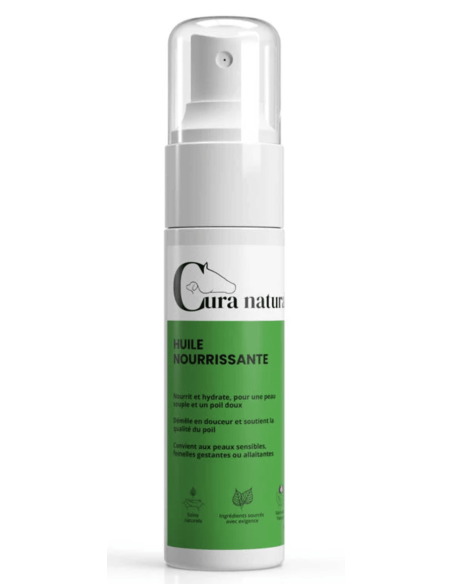 Huile nourrissante robe Cheval Cura Naturale