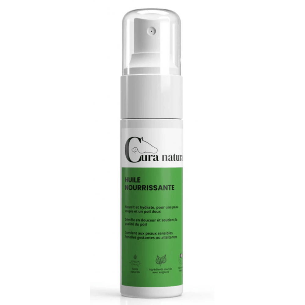 Huile nourrissante robe Cheval Cura Naturale
