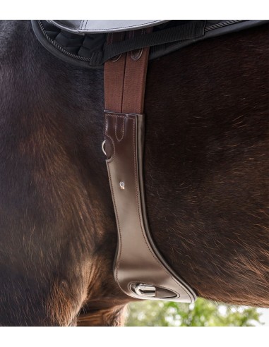 Sangle de selle en cuir Waldhausen