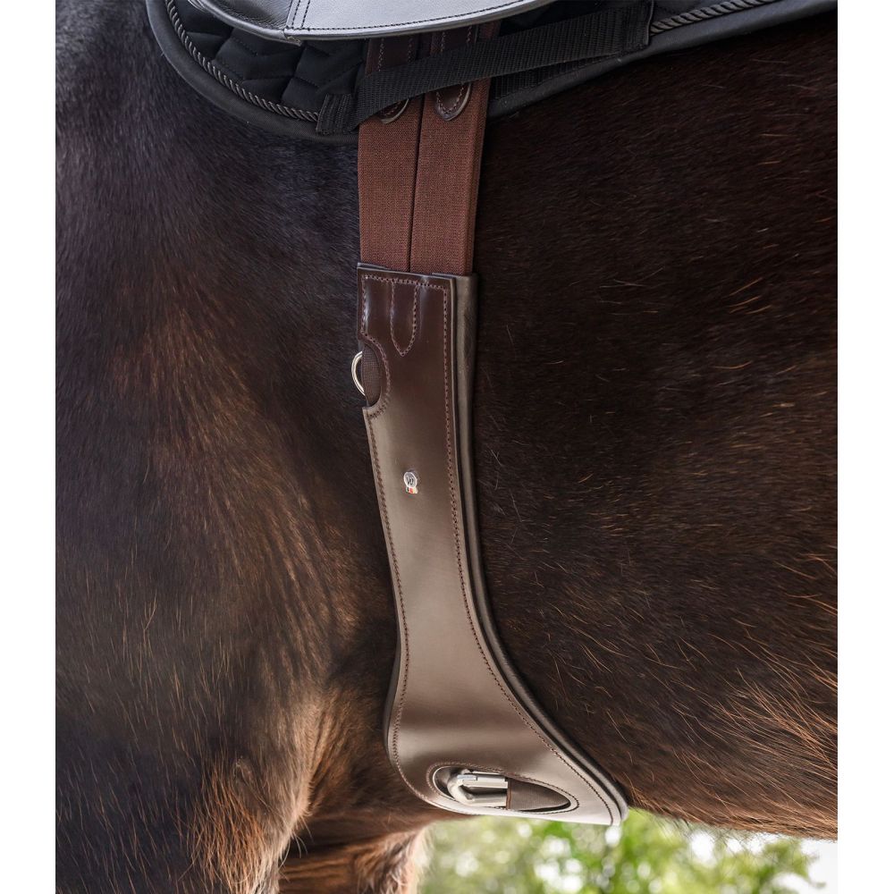 Sangle de selle en cuir Waldhausen
