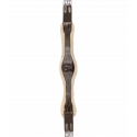 Sangle de selle en cuir Waldhausen avec ECO Wool