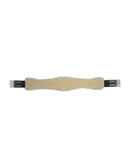 Sangle de selle en cuir Waldhausen avec ECO Wool