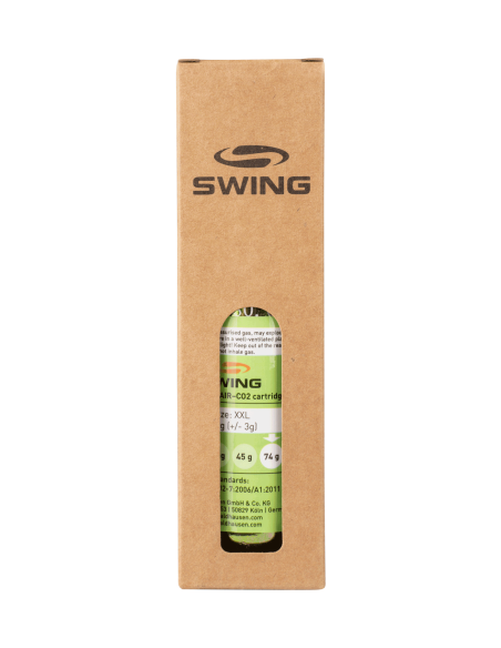 Cartouche de CO2 de rechange pour gilet airbag SWING P25 AIR