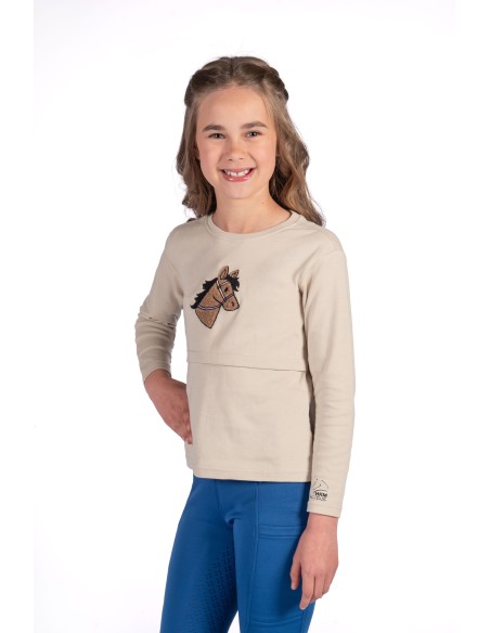 Polo à manches longues Mia- HKM Kids