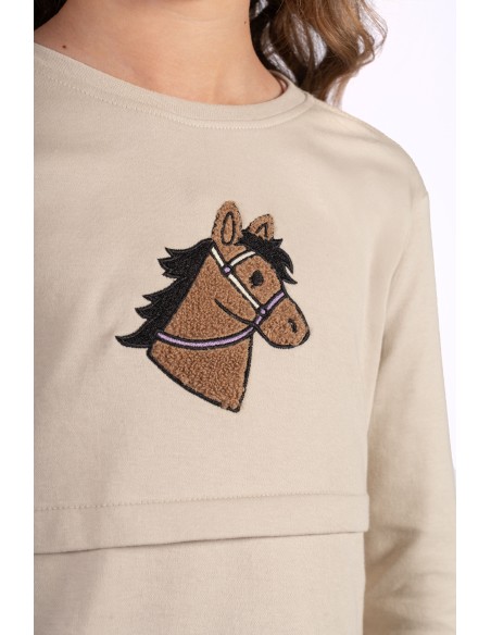 Polo à manches longues Mia- HKM Kids
