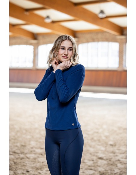Chemise à col roulé Eva- HKM