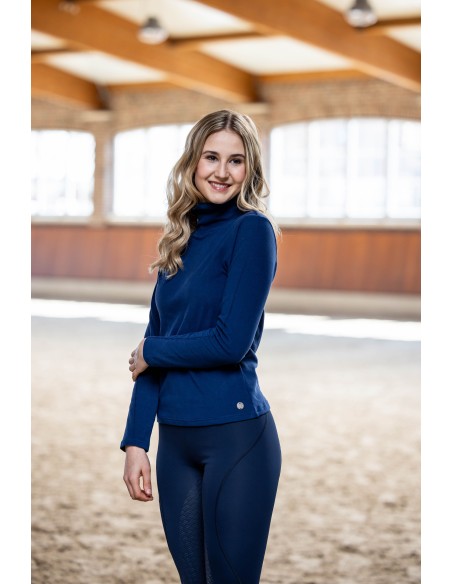Chemise à col roulé Eva- HKM