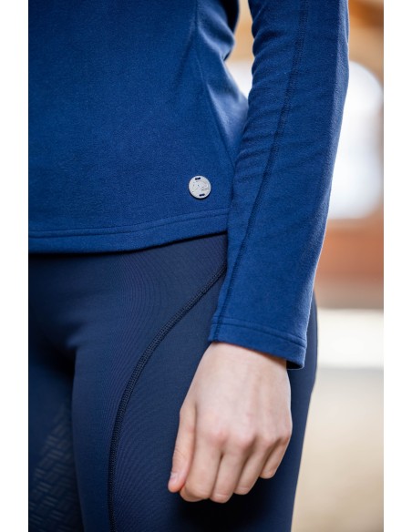Chemise à col roulé Eva- HKM