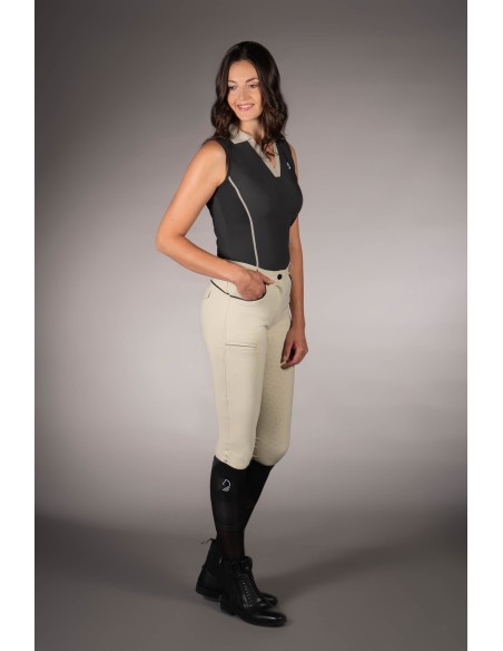 Polo Limone sans manches Lauria Garrelli