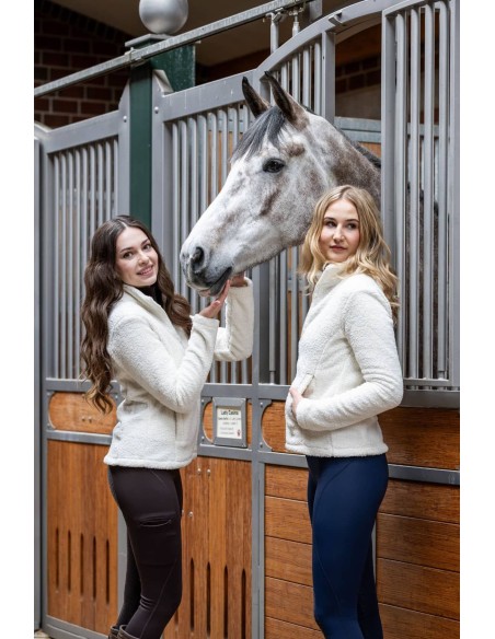 Teddyjacke in Pelzoptik