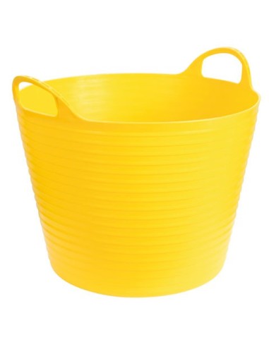 Seau flexible d'écurie Flexiseau à poignées 42 litres Bleu