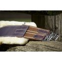 Sangle bavette cuir/mouton HFI
