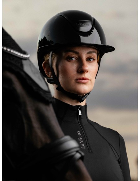 Casque de compétition Verv® noir brillant LeMieux