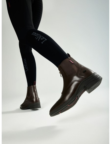 Bottines d’équitation zippées marron LeMieux
