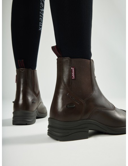 Bottines d’équitation zippées marron LeMieux